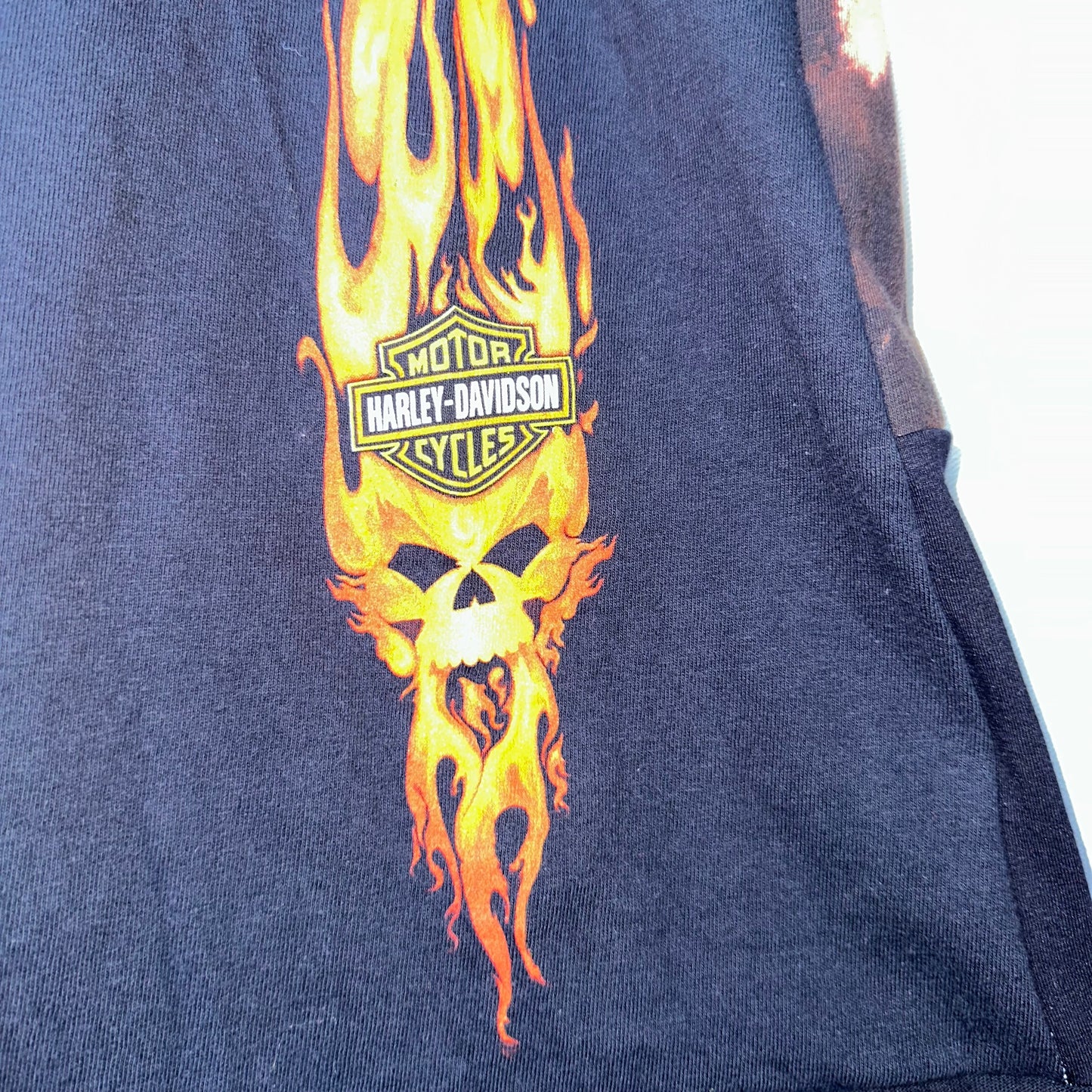 Large Shorts: Skull Flame