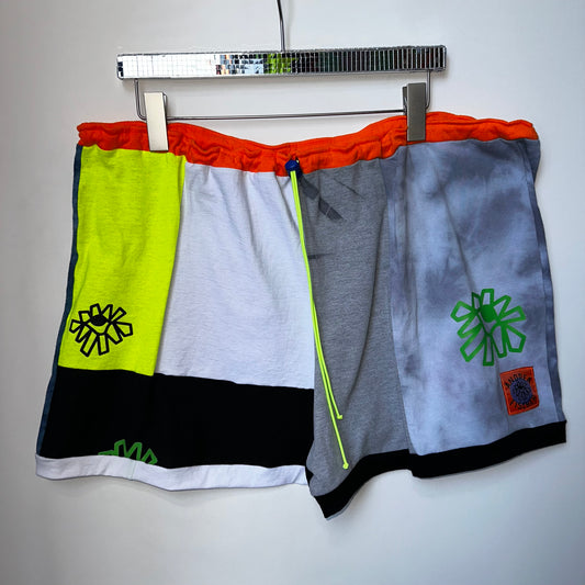 Large Shorts: Short Shorts with eyeflowers