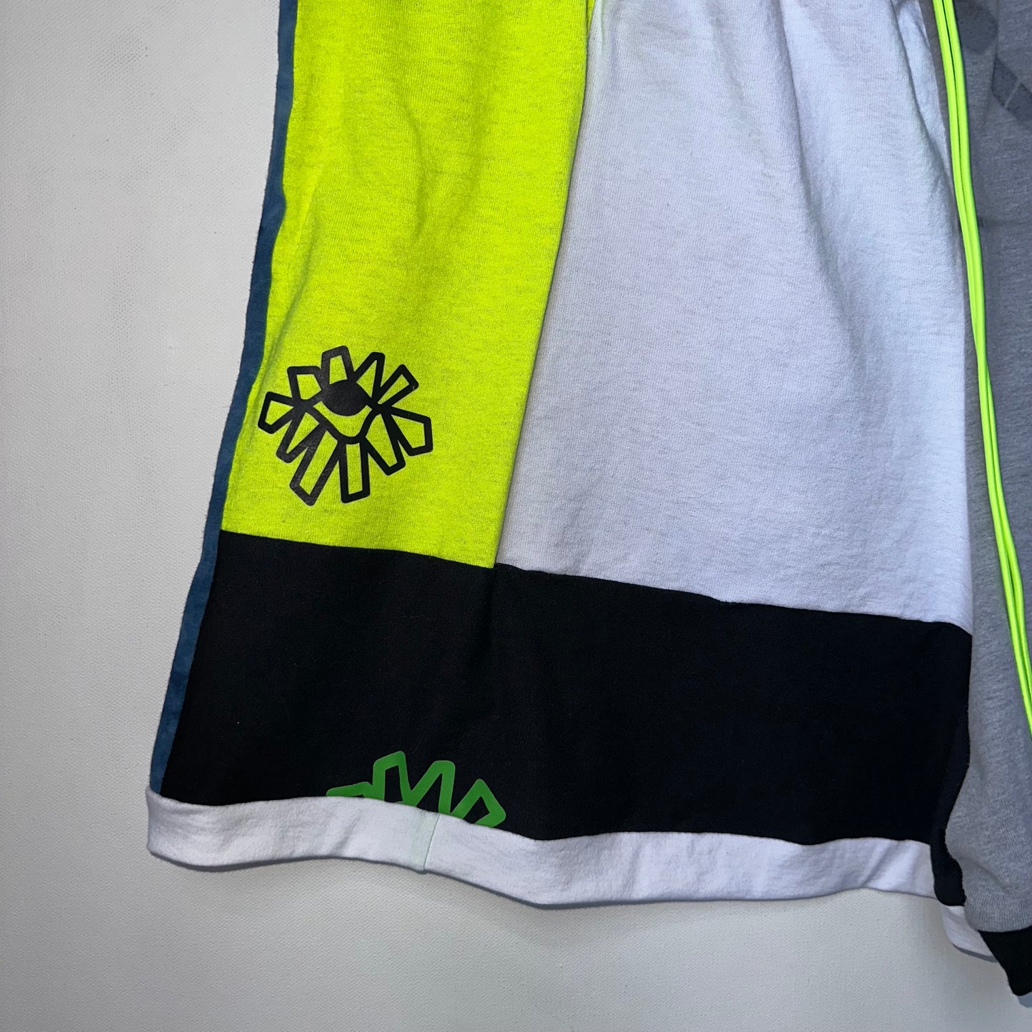 Large Shorts: Short Shorts with eyeflowers