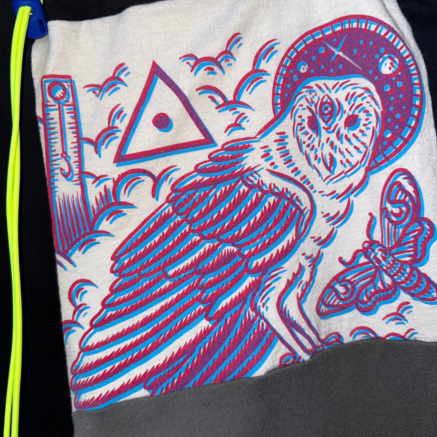 Large Shorts: Black and Blue
